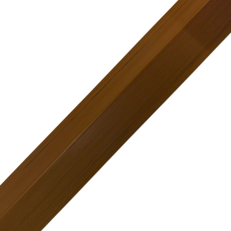 MOLDURA TEKA WPC 35x35x2900 MM PARA TERMINACIONES EN ESQUINA LAMBRIN EXTERIOR