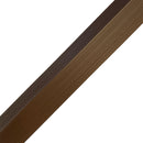 MOLDURA WALNUT WPC 35x35x2900 MM PARA TERMINACIONES EN ESQUINA LAMBRIN EXTERIOR