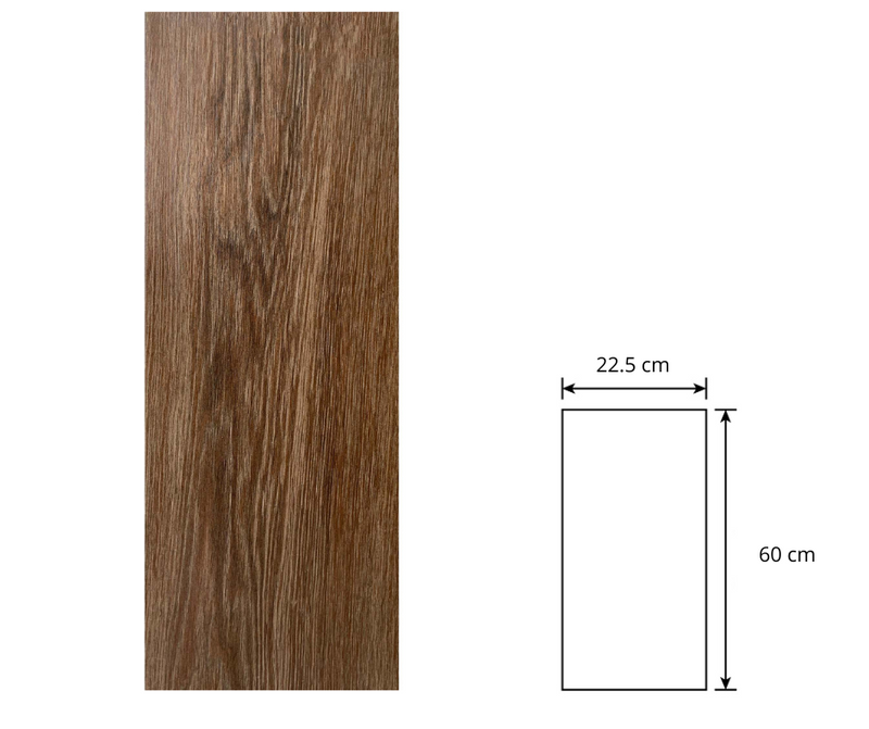 PISO CERÁMICO BAMBU MARRÓN 22.5 X 60 (CAJA 1.89 M2) 14 PIEZAS