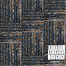 ALFOMBRA MODULAR NEW YORK (CAJA 24PZ, 8.93M2) 100% NYLON 61CMx 61CM