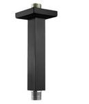 BRAZO A TECHO CUADRADO 180MM WA30.211NM NEGRO MATE