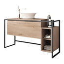 MUEBLE SORIA 120 ROBLE NATURAL (1200X840X450) NO INCLUYE OVALIN