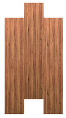 PANEL WPC - 60 CINNAMON 290 x 60 x 0.8 cm