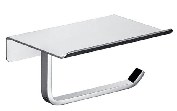 PORTARROLLO CON REPISA CROMO B14.469