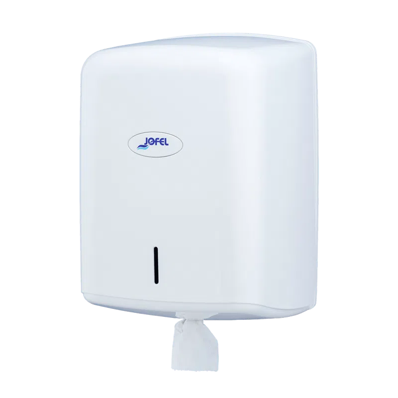 DISPENSADOR DE TOALLA DE PAPEL FLUIDO CENTRICO SMART BLANCO JOFEL AG47060