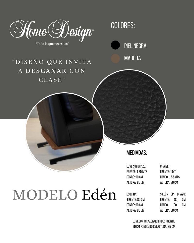 SALA EDÈN DE PIEL NEGRA