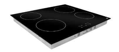 PARRILLA ELECTRICA VITROCERAMICA DE 60CM NEGRA EB-460-VC