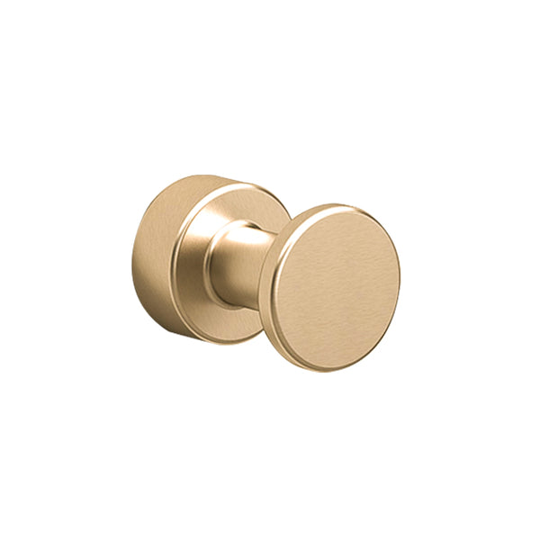 TECNO-PROJECT PERCHA SENCILLA BRUSHED GOLD S183371