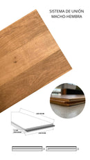 MADERA DE INGENIERIA SAINT TROPEZ EUROPEAN OAK LYON 1900*190*12 MM (CAJA 2.88 M2)