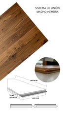 MADERA DE INGENIERIA SAINT TROPEZ CANNES NOGAL ST TROPEZ 1900*190*12 MM (CAJA DE 2.88M2)