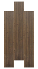 PANEL WPC - 60 WALNUT 290 x 60 x 0.8 cm