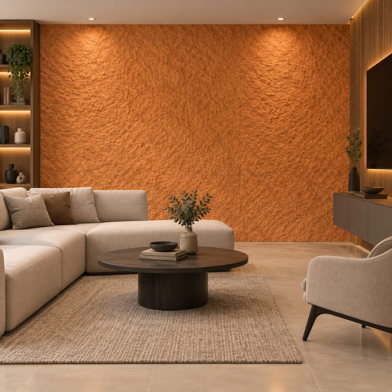 PANEL STONE WALL PU 120X60X1.6 CM