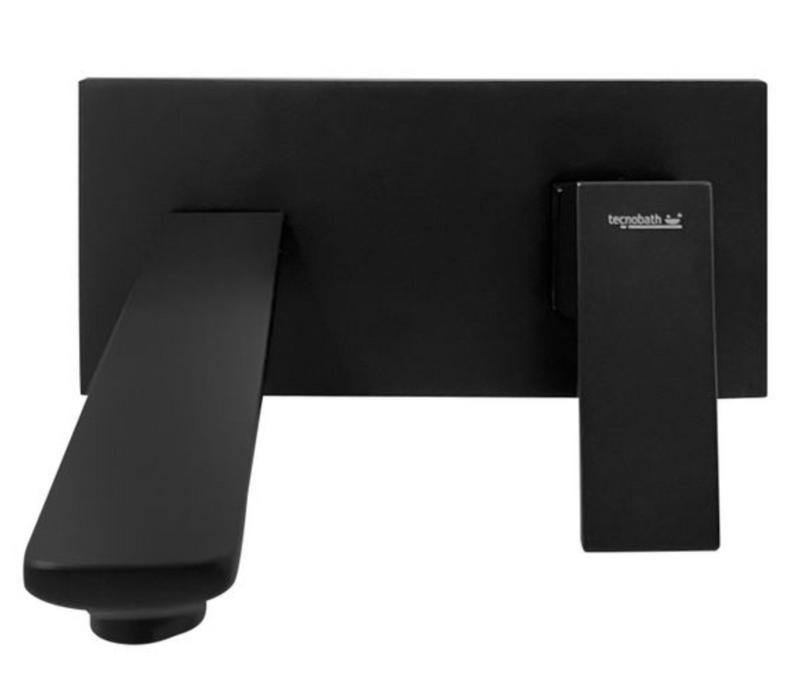 MONOMANDO EMPOTRAR PARA LAVABO TB41.021NEGRO MATE