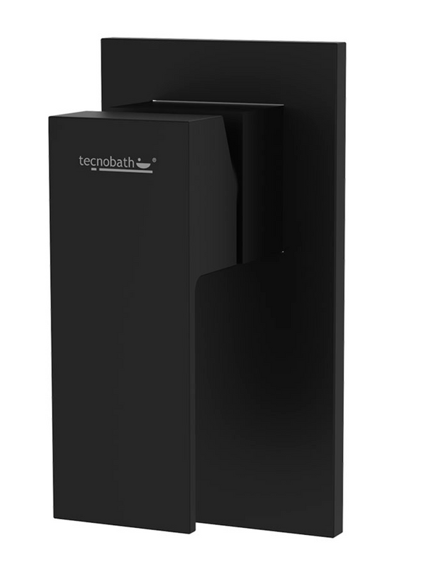 MONOMANDO EMPOTRAR PARA REGADERA TB41.101 NEGRO MATE