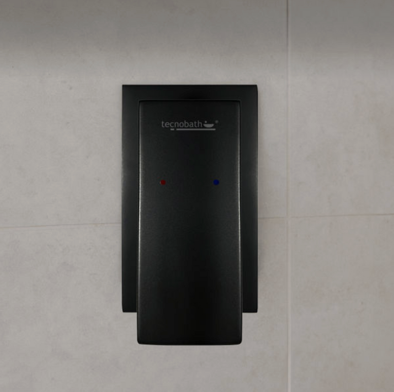 MONOMANDO EMPOTRAR PARA REGADERA TB41.101 NEGRO MATE