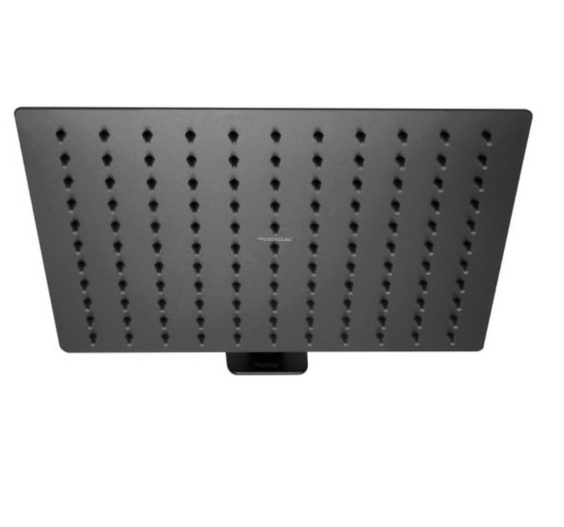 REGADERA CUADRADA CON BRAZO GRIS OXFORD TB42.902GM