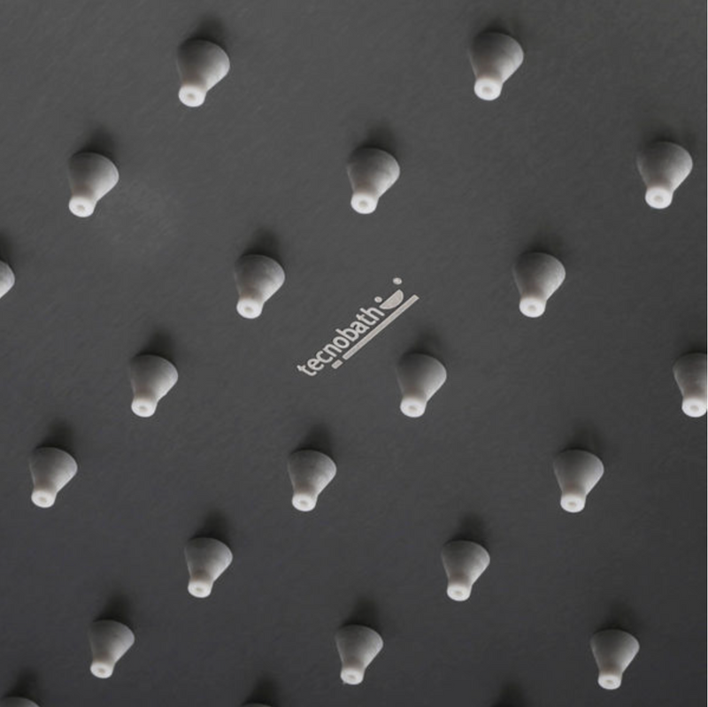 REGADERA CUADRADA CON BRAZO TB40.902