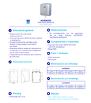 TOALLERO FLUIDO CENTRICO INOX. SATINADO LOGO JOFEL AG45000
