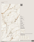 PLACA DE GRAN FORMATO CALACATTA GOLD NATURE 160X320X1.2 CM