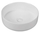 LAVABO CERAMICO DE SOBREPONER MOD.LAUREL BLANCO MATE NATIA
