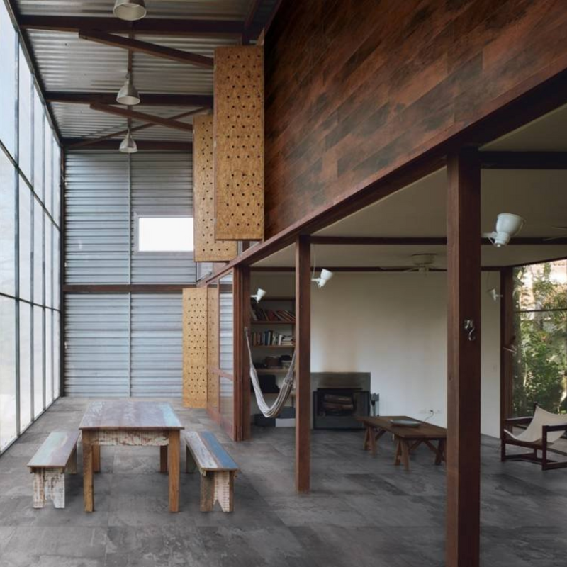 PISO GRES PORCELANICO INDUSTRY RAW GREY 75*150 (CAJA 1.125 M2)