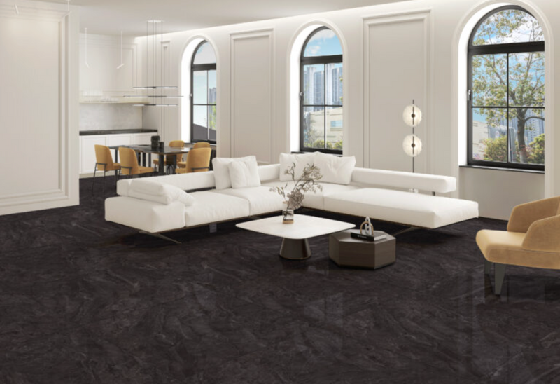 PISO PORCELANICO KABUL NEGRO 120*120 (CAJA 2.88 M2)