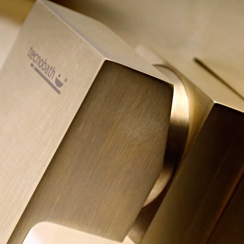 MONOMANDO EMPOTRAR PARA LAVABO BRUSHED GOLD TB43.021BG