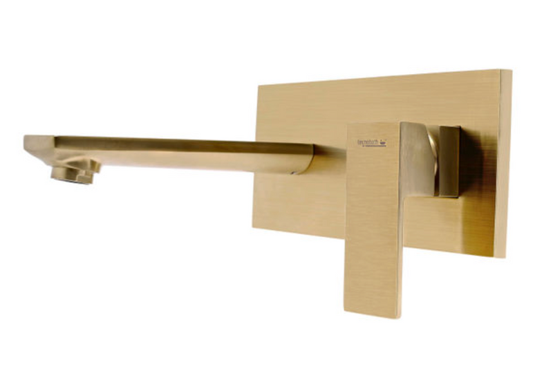 MONOMANDO EMPOTRAR PARA LAVABO BRUSHED GOLD TB43.021BG