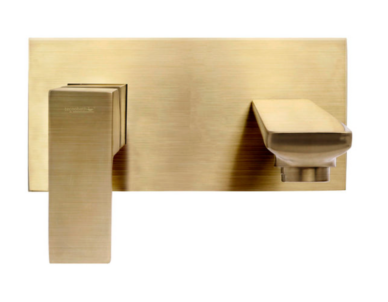 MONOMANDO EMPOTRAR PARA LAVABO BRUSHED GOLD TB43.021BG