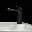 MONOMANDO CORTO PARA LAVABO TB41.011 NEGRO MATE