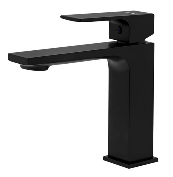 MONOMANDO CORTO PARA LAVABO TB41.011 NEGRO MATE