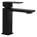 MONOMANDO CORTO PARA LAVABO TB41.011 NEGRO MATE