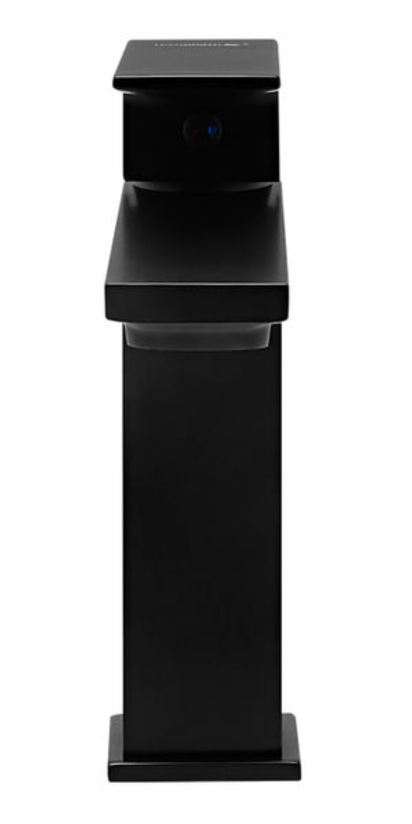 MONOMANDO CORTO PARA LAVABO TB41.011 NEGRO MATE