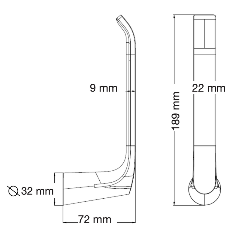 TOALLERO CORTO MIRO 18507SB