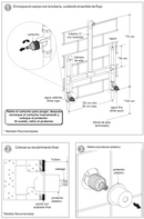 MEZCLADORA INDIVIDUAL DE EMPOTRAR PARA REGADERA DE ROSCAR DECO CRE-DC-02
