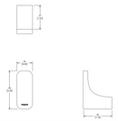 GANCHO SENCILLO QA-06-EB