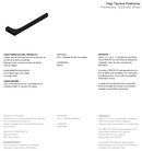 TOALLERO SENCILLO QA-09-EB