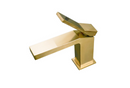 MONOMANDO ALTO PARA LAVABO WS60.011BG ORO CEPILLADO