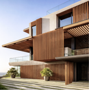 VIGAS EXTERIOR CARAMEL WPC 290X10X5cm