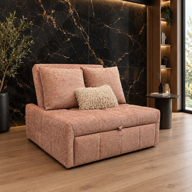 SOFA CUBBO 110 SC/ TITANIA ROSA