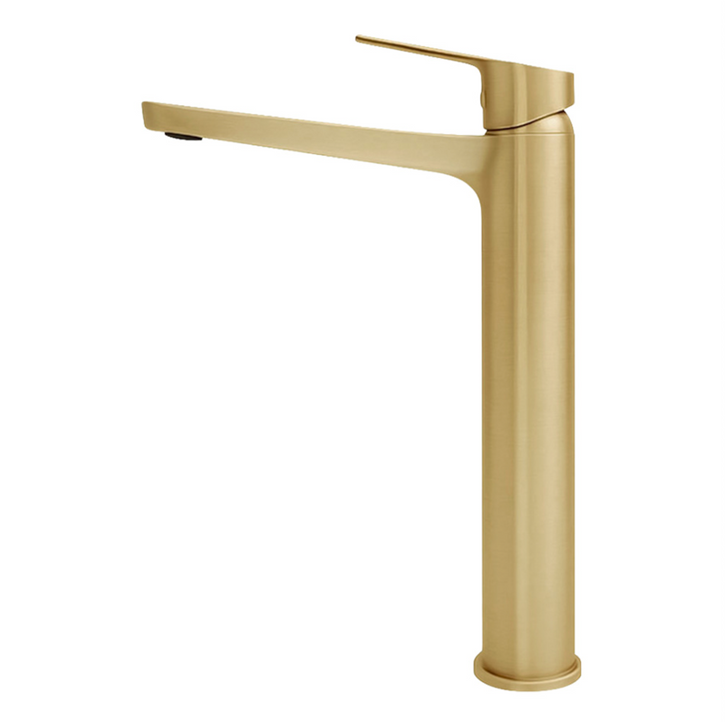 MONOMANDO ALTO PARA LAVABO ORO CEPILLADO TB30.031BG