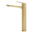 MONOMANDO ALTO PARA LAVABO ORO CEPILLADO TB30.031BG