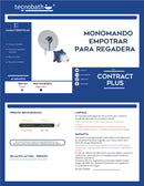 MONOMANDO EMPOTRAR PARA REGADERA TB31.101 NEGRO