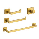 JUEGO DE 4 ACCESORIOS PARA BAÑO BRUSH GOLD TB43.030BG