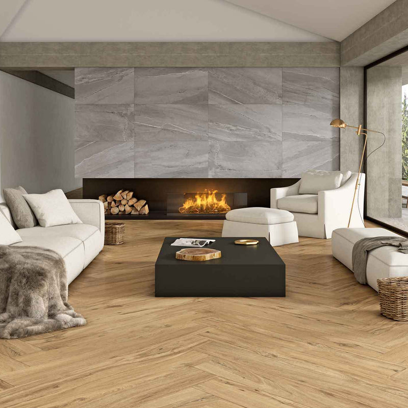 PISO PORCELANICO TIPO MADERA MAYNE 19.3X119 (CAJA 1.61) 7PZS