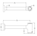 CESPOL PARA LAVABO CON REGISTRO TV-017-EB