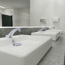 LLAVE PARA LAVABO ECONOMIZADORA CON TECNOLOGIA AIREAVEX Y PERILLA CON ANTIBACTERIAL CROMO  TV-115