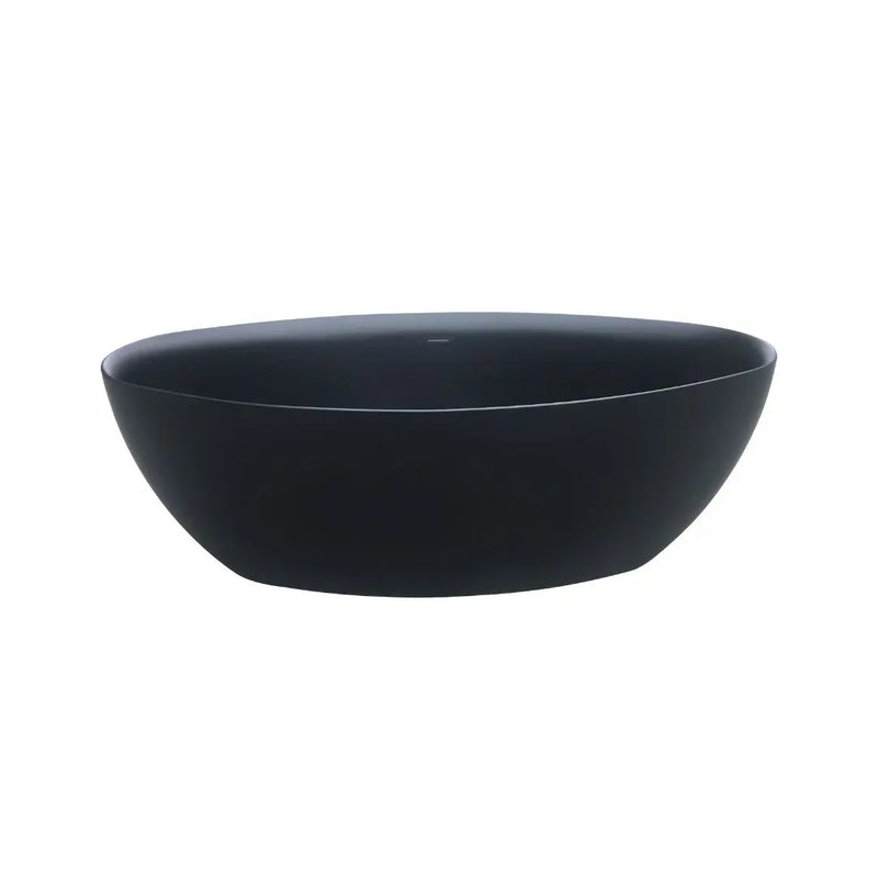 BAÑERA MONTEGO BLACK TINA FREE STANDING NEGRO MATE