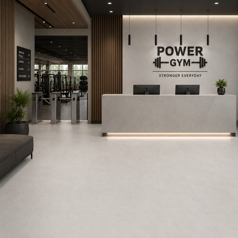 PISO PORCELANICO VERONESSE LIGHT GREY RECTIFICADO 59.3X59.3 (CAJA 1.76)5PZS