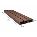 VIGAS EXTERIOR BRUNETTE WPC 290X10X5cm
